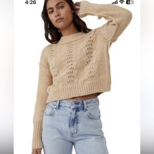 Free People Bell Song Pullover Sweater